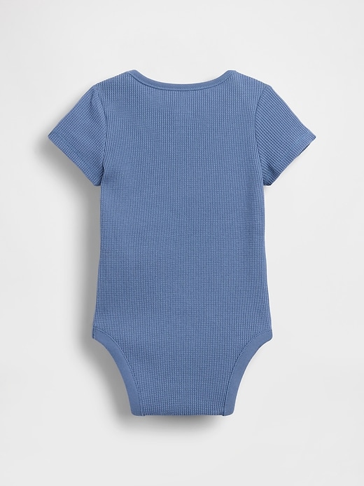 Image number 2 showing, Baby First Favorites Waffle Bodysuit