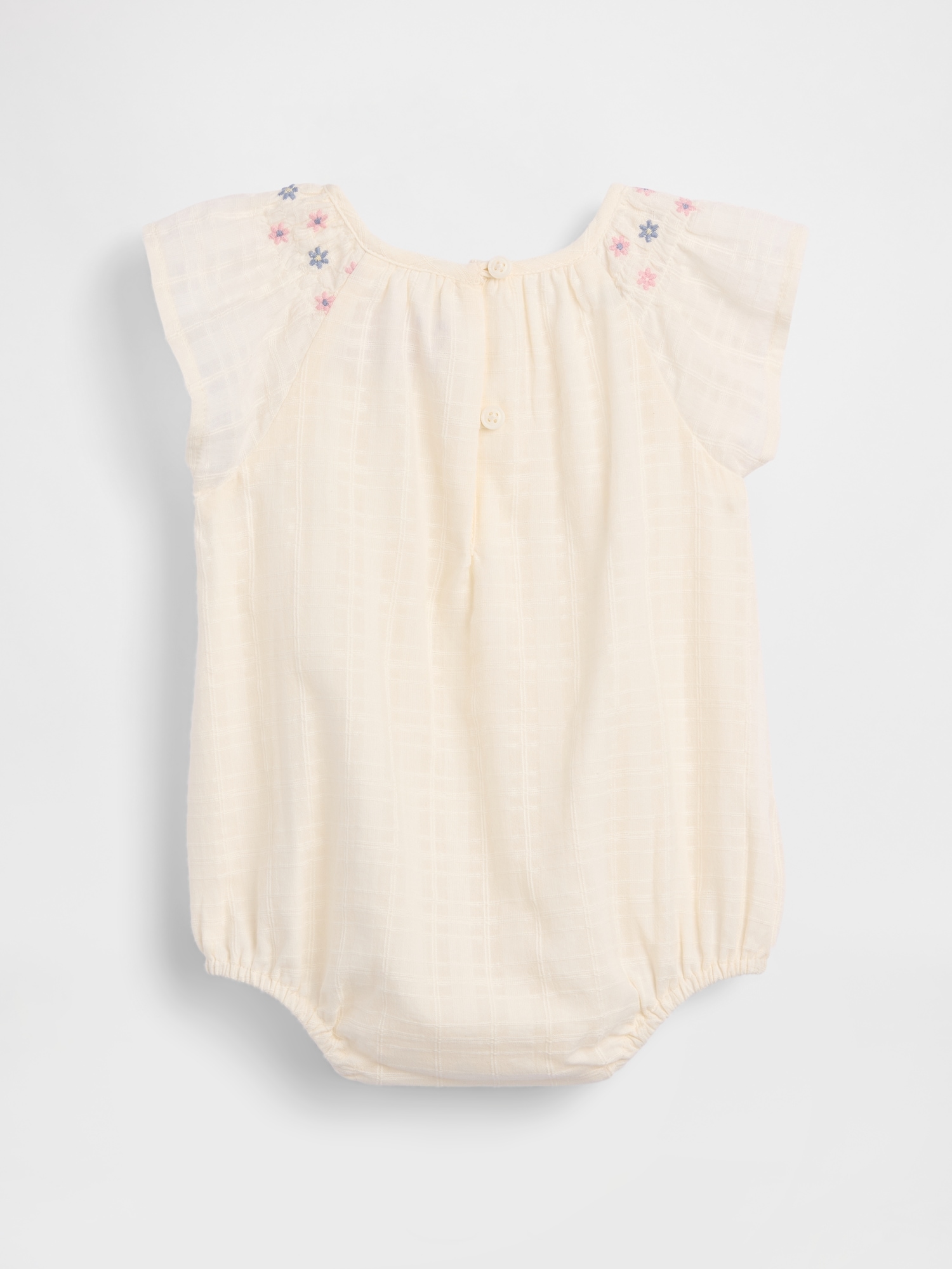 Baby Smocked Floral Bodysuit