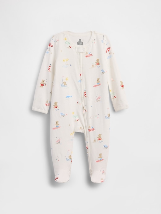 Image number 1 showing, Baby First Favorites Organic Cotton One-Piece