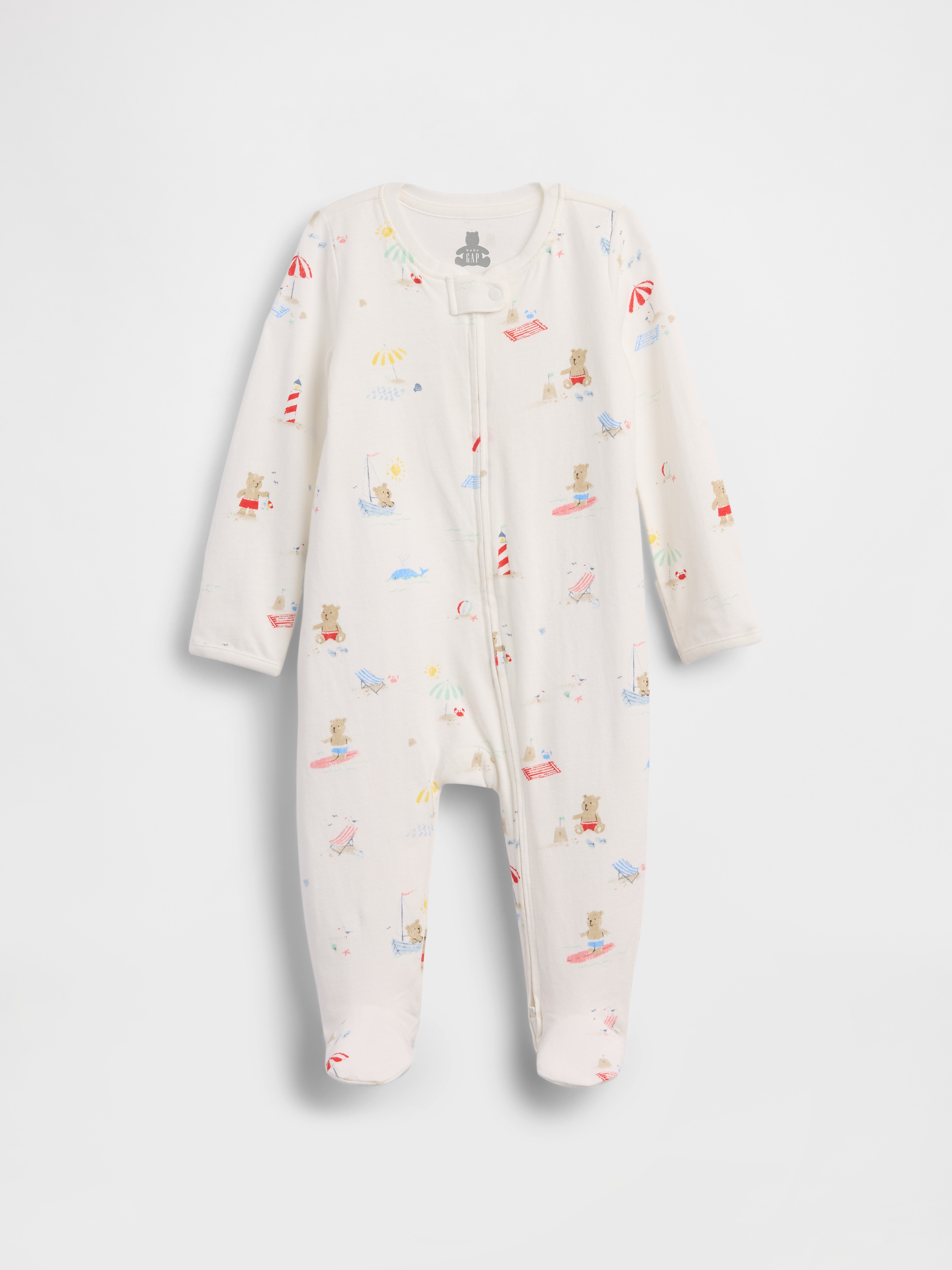 Baby First Favorites TinyRib Footed One-Piece