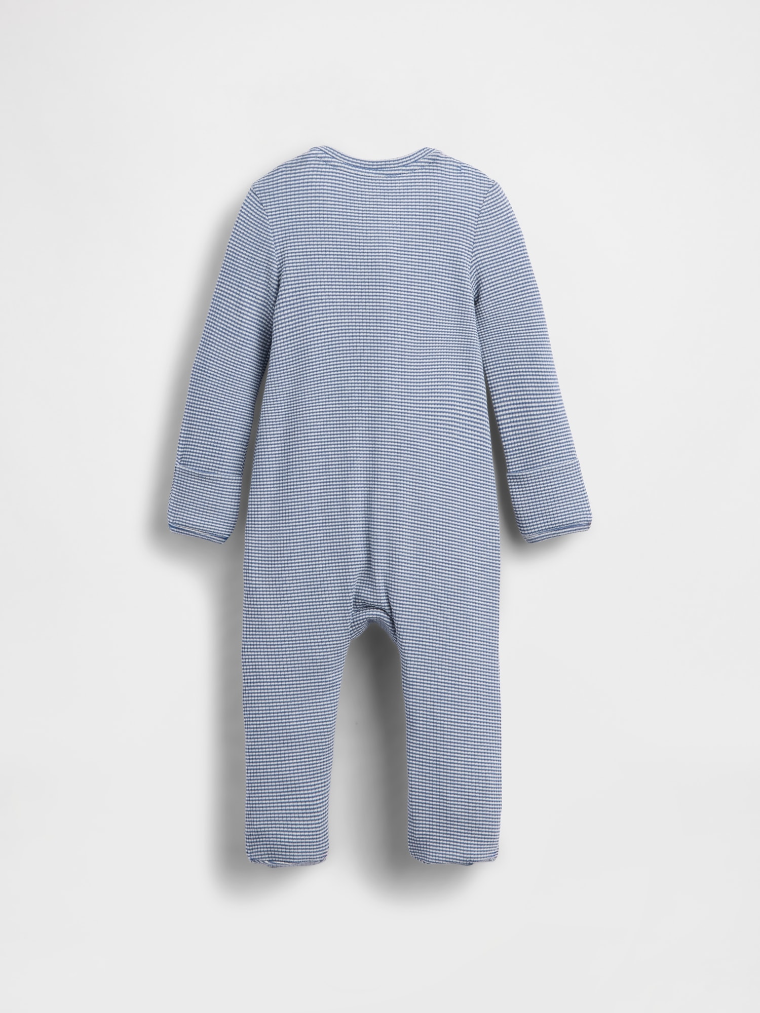 Baby First Favorites TinyRib Stripe Footed One-Piece