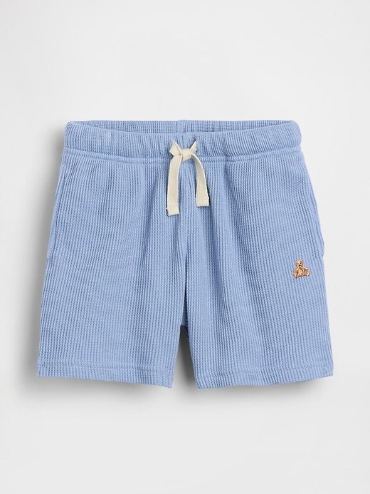 Image number 1 showing, Baby & Toddler Pull-On Waffle Shorts