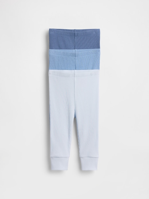 Image number 1 showing, Baby First Favorites TinyRib Pants (3-Pack)