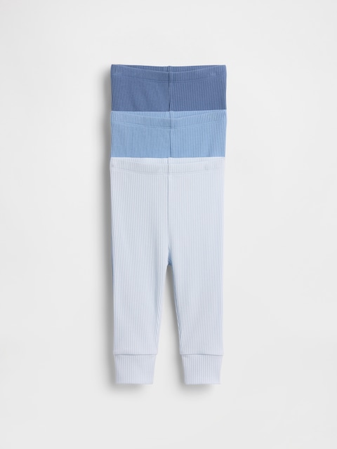 Baby First Favorites TinyRib Pants (3-Pack)