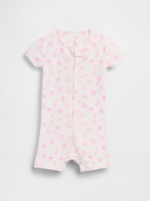 Baby Organic Cotton Shorty One-Piece