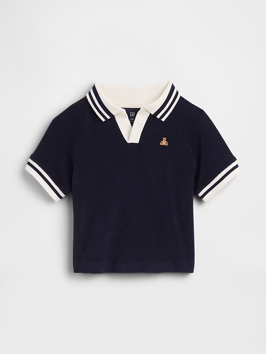 Image number 1 showing, Baby & Toddler Towel Terry Polo Shirt
