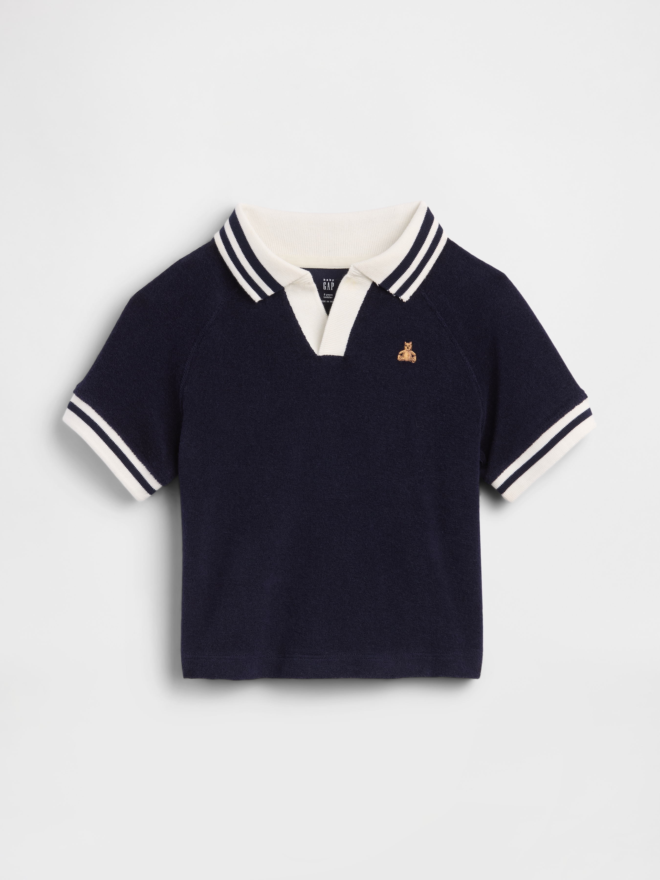 Baby & Toddler Towel Terry Polo Shirt