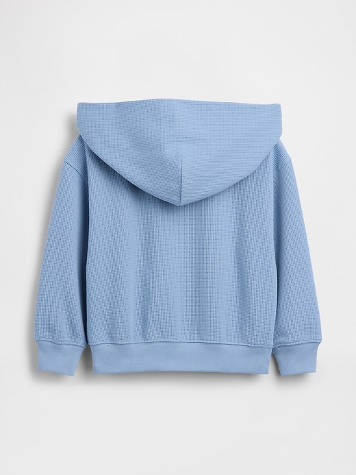 Image number 4 showing, Baby & Toddler Waffle Zip Hoodie