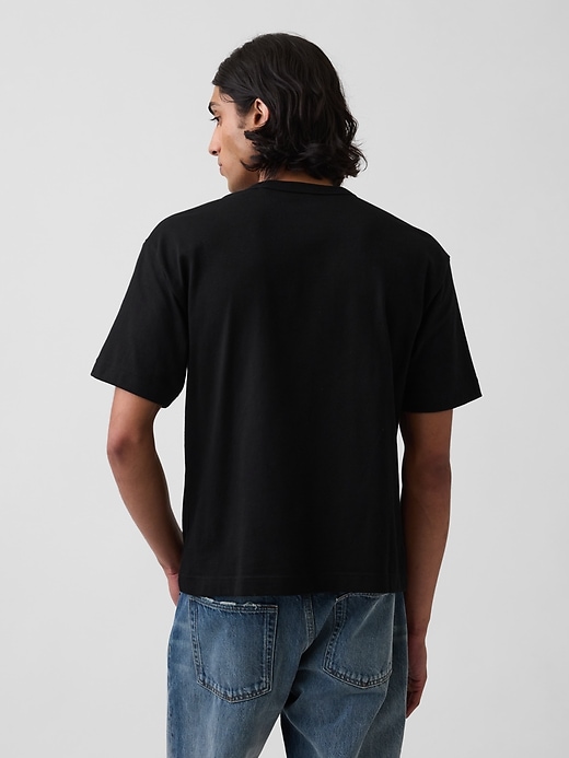 Image number 3 showing, Adult Heavyweight Crop T-Shirt