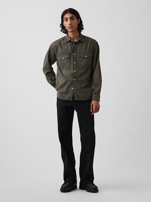 Image number 1 showing, Heavyweight Twill '90s Loose Khakis