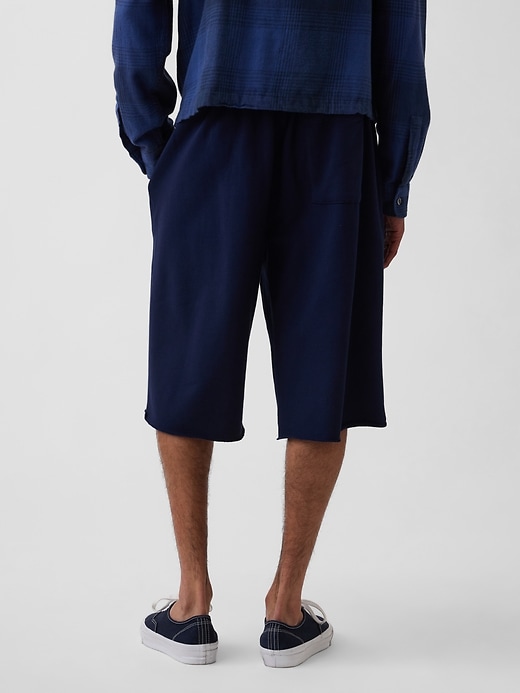 Image number 4 showing, Adult Heavyweight Baggy Sweat Shorts
