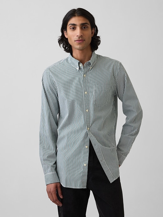 Image number 1 showing, Organic Cotton Poplin Classic Shirt