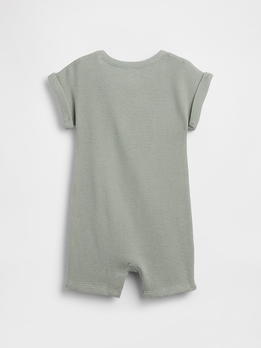 Image number 2 showing, Baby Brannan Bear Waffle Shorty One-Piece