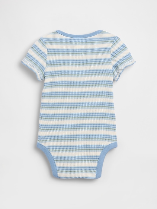 Image number 2 showing, Baby First Favorites Waffle Bodysuit