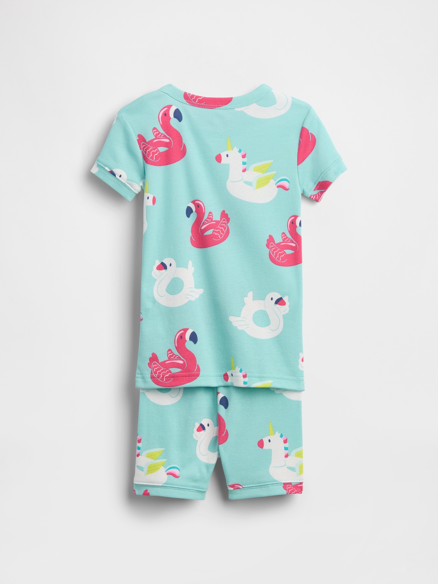 Baby & Toddler Organic Brushed Cotton Pool Float PJ Short Set