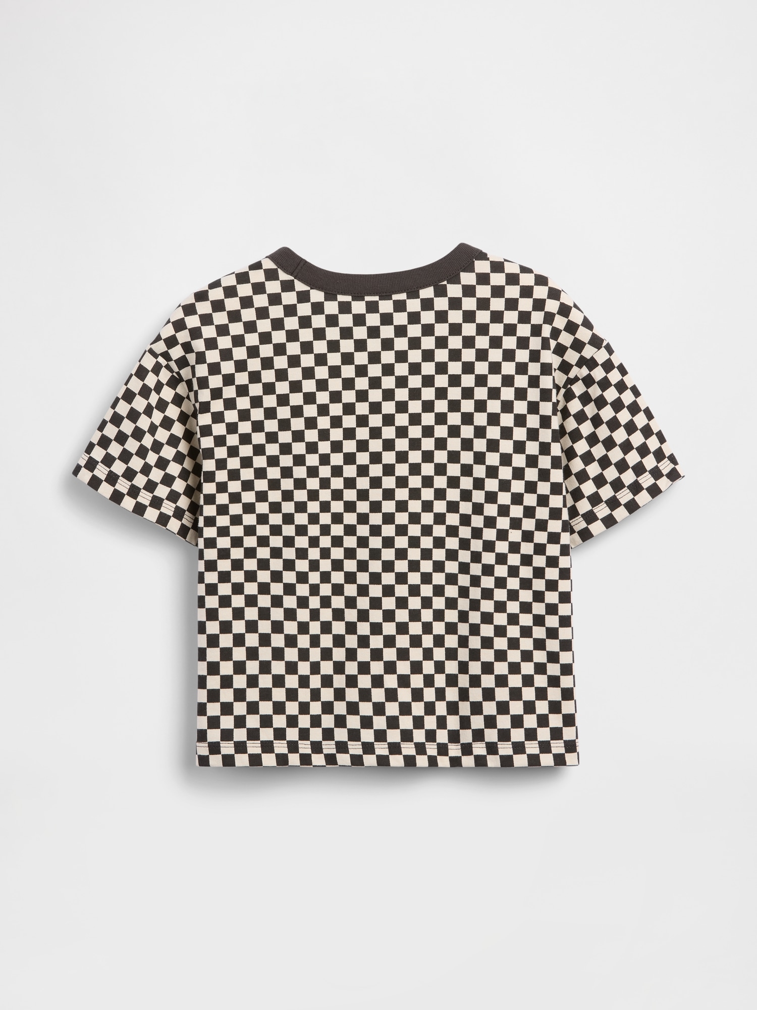 Baby & Toddler Boxy Checkered T-Shirt