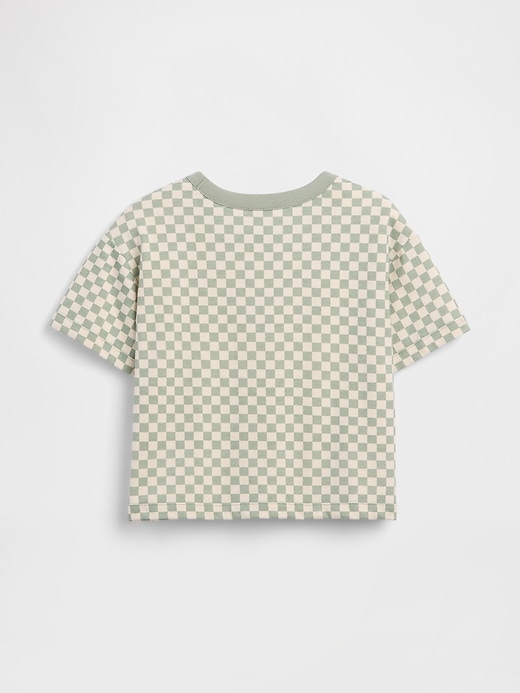Image number 2 showing, Baby & Toddler Boxy Checkered T-Shirt
