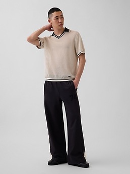 Мужские свитеры Gap OuiGap Mesh Polo Sweater — фото 4