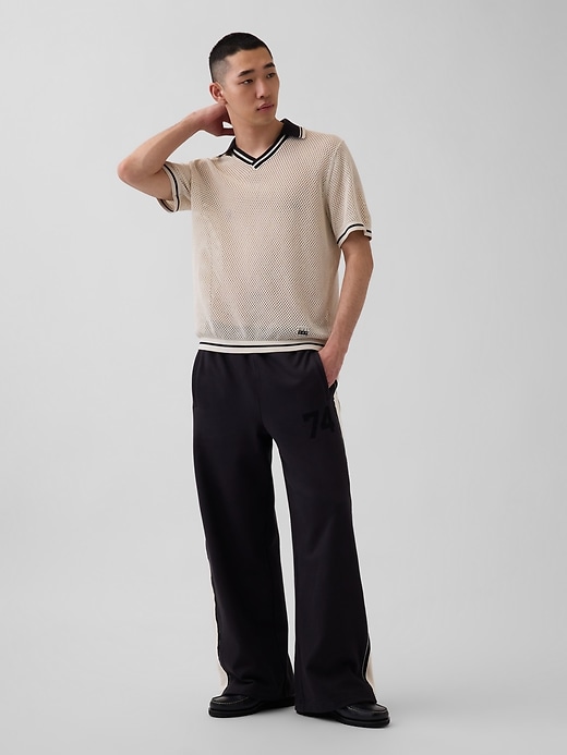 Image number 2 showing, OuiGap Mesh Polo Sweater