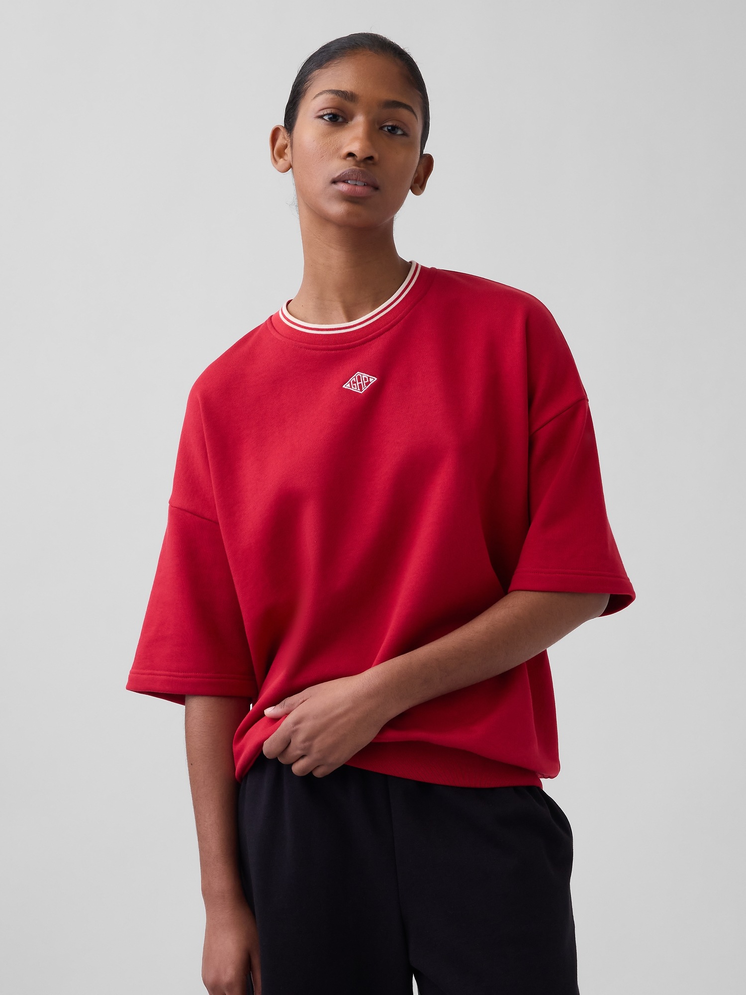 Мужские худи Gap OuiGap Heavyweight French Terry Sweatshirt — фото 5