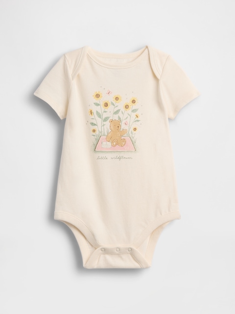 Baby First Favorites Organic Cotton Graphic Bodysuit