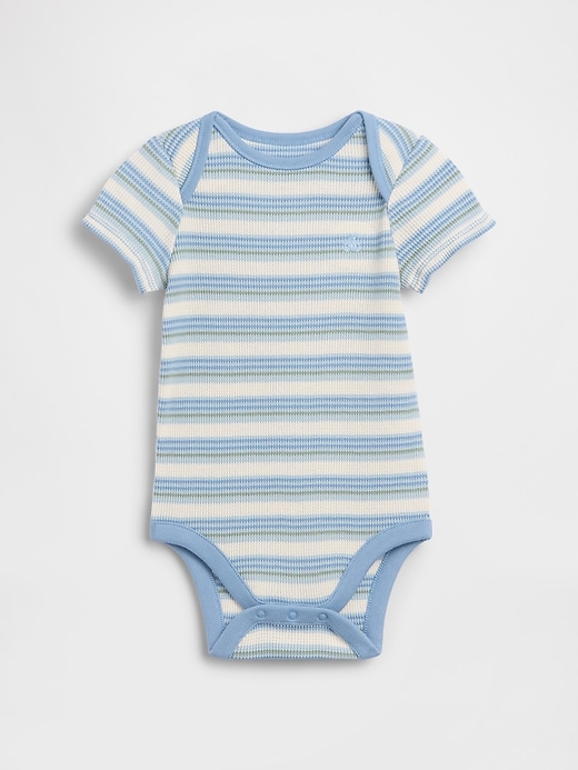 Image number 1 showing, Baby First Favorites Waffle Bodysuit