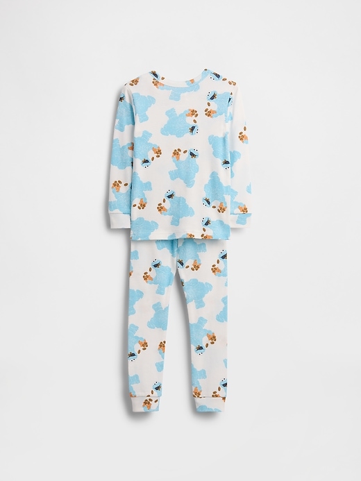 Image number 2 showing, Baby & Toddler Sesame Street Organic Brushed Cotton PJ Set