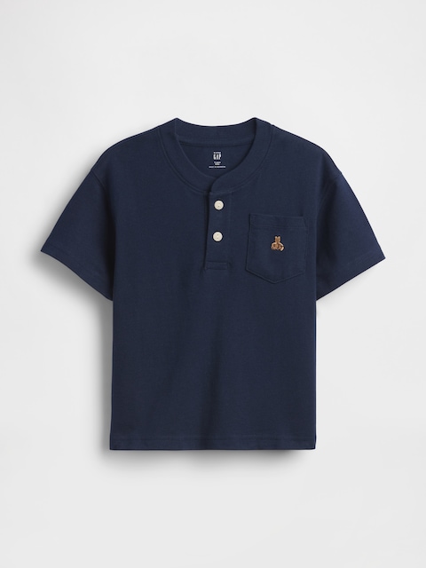 Baby & Toddler Pocket Henley T-Shirt