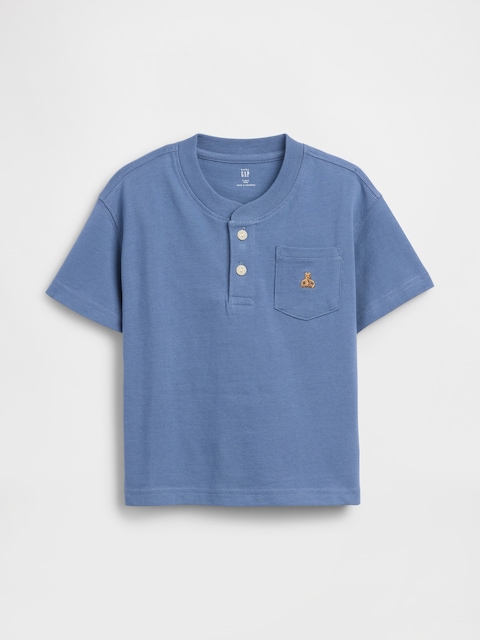 Baby & Toddler Pocket Henley T-Shirt