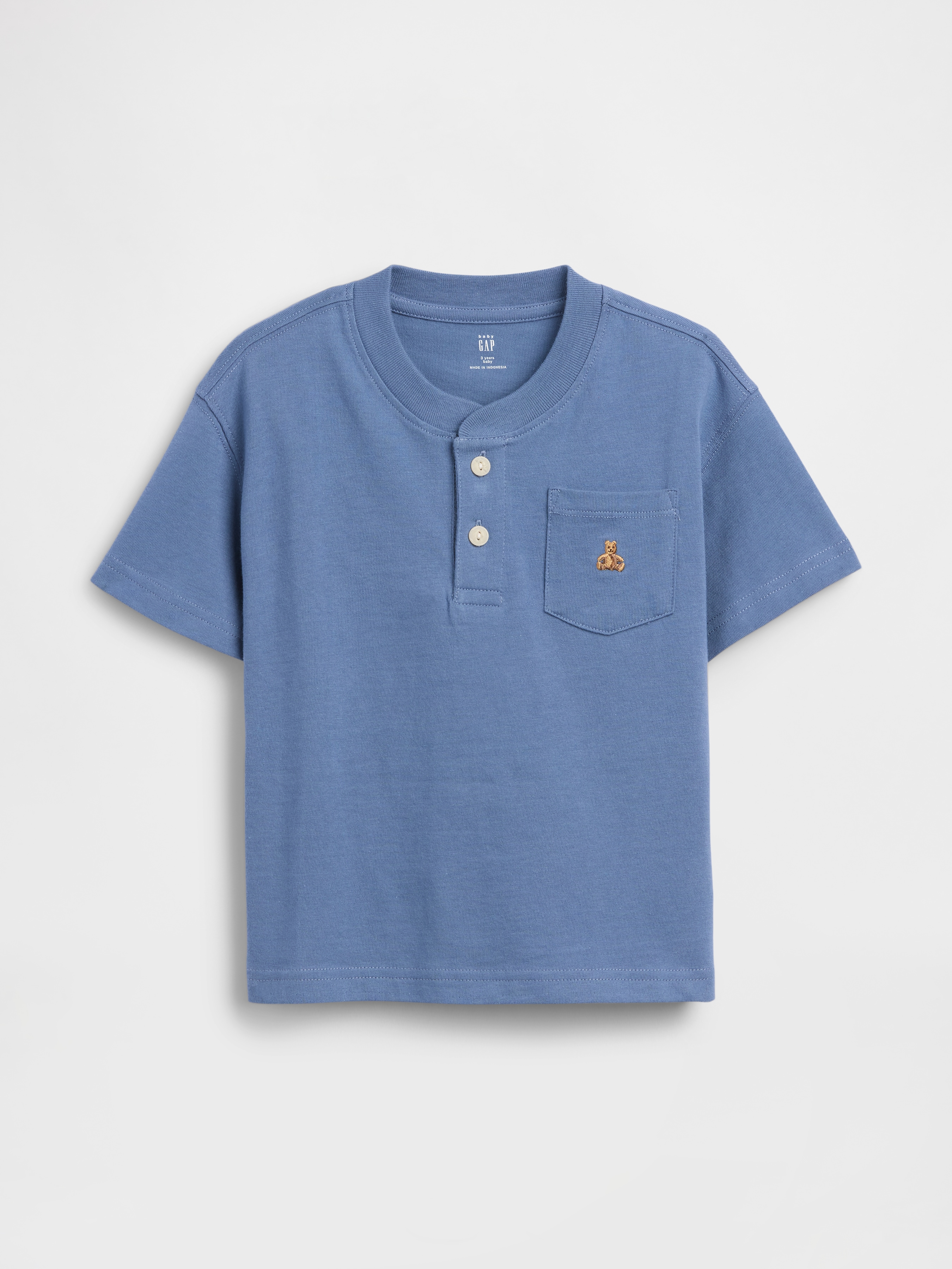 Baby & Toddler Pocket Henley T-Shirt