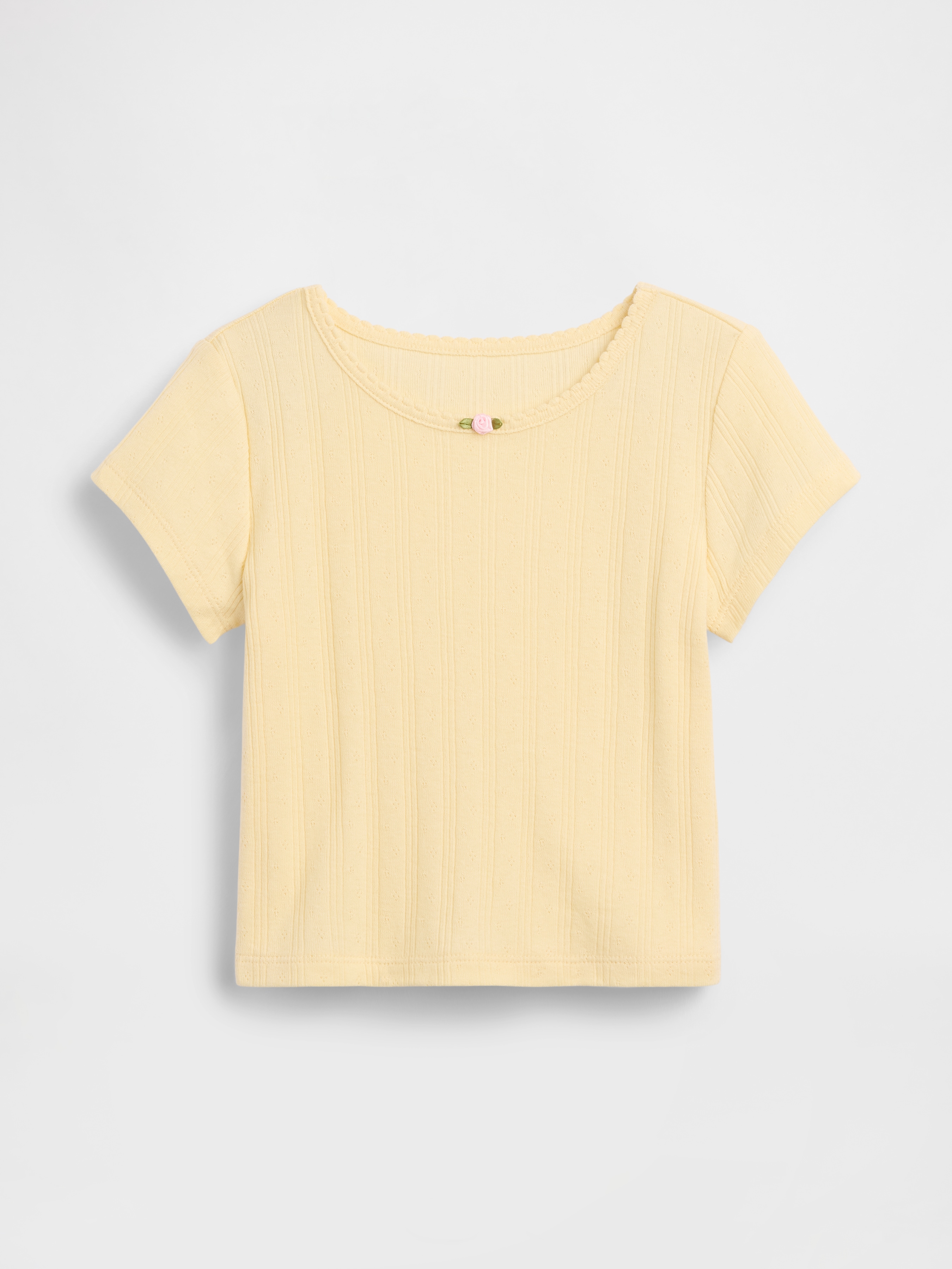 Baby & Toddler Pointelle Rib T-Shirt