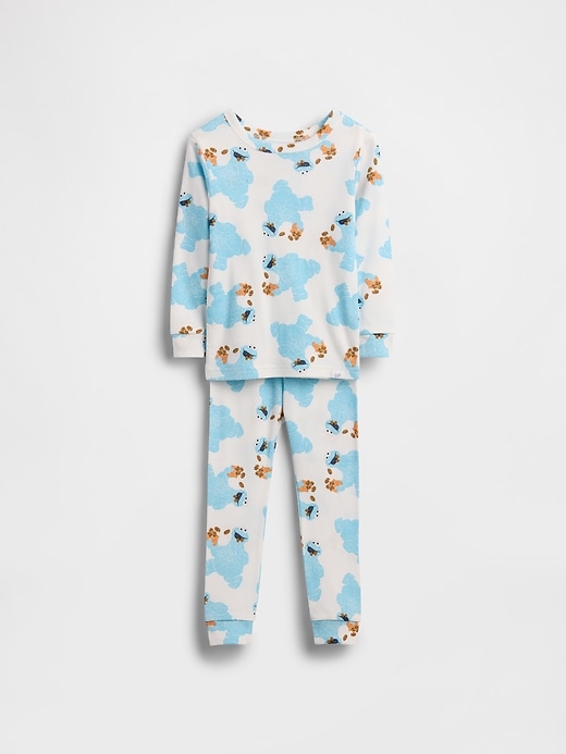 Image number 1 showing, Baby & Toddler Sesame Street Organic Brushed Cotton PJ Set