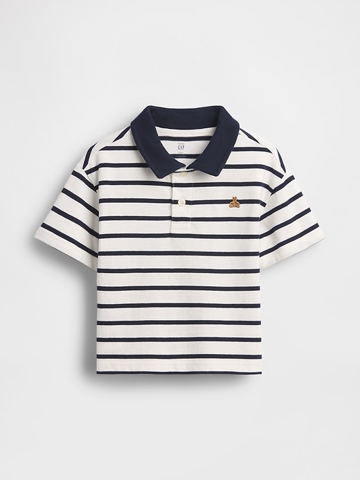 Image number 1 showing, Baby & Toddler Boxy Polo Shirt