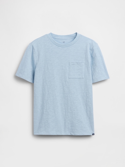 Kids Organic Cotton Pocket T-Shirt