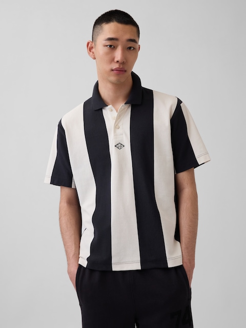 OuiGap Relaxed Pique Polo