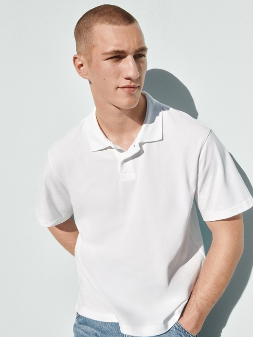 Image number 6 showing, Relaxed Pique Polo