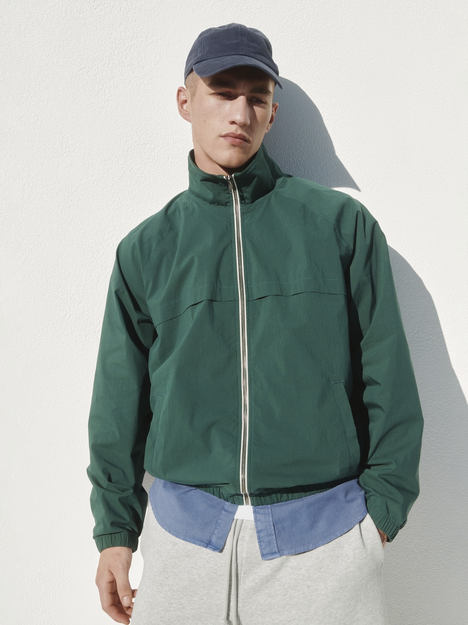 Мужские куртки Gap Oversized Track Jacket — фото 6