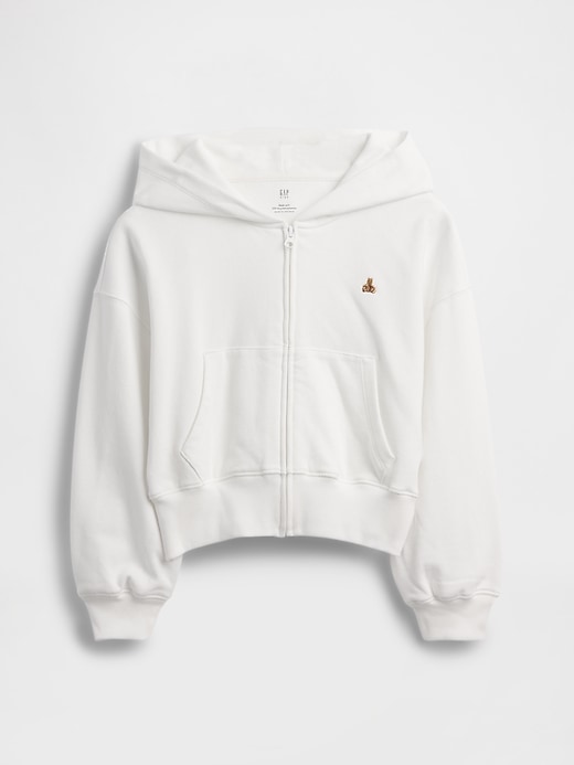 Image number 2 showing, Kids VintageSoft Terry Wedge Zip Hoodie