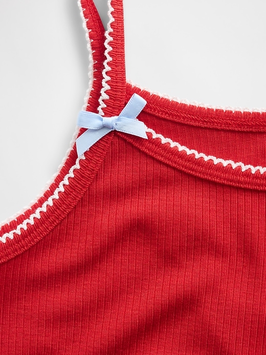 Image number 4 showing, Kids Recycled Rib PJ Tank Top
