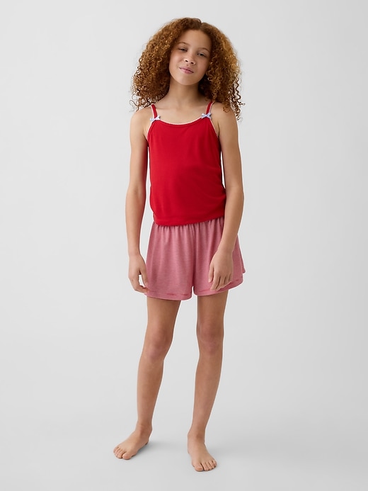 Image number 1 showing, Kids Recycled Rib PJ Tank Top