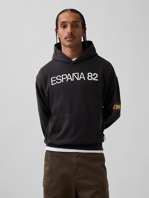 Image number 1 showing, FIFA WORLD CUP™ VintageSoft Terry Oversized Hoodie