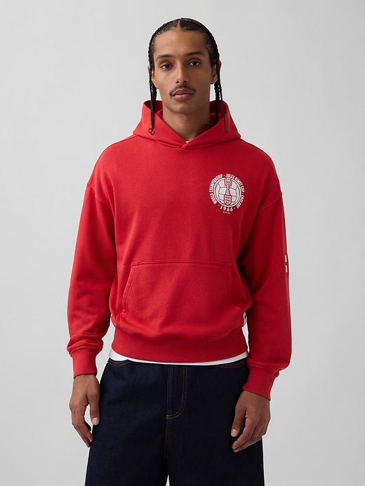 Image number 1 showing, FIFA WORLD CUP™ VintageSoft Terry Oversized Hoodie