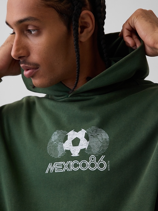 Image number 4 showing, FIFA WORLD CUP™ VintageSoft Terry Oversized Hoodie