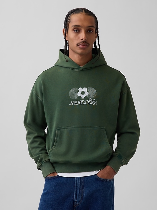 Image number 1 showing, FIFA WORLD CUP™ VintageSoft Terry Oversized Hoodie