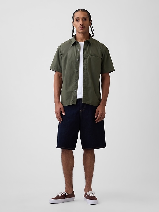 Image number 2 showing, Poplin Relaxed Shirt