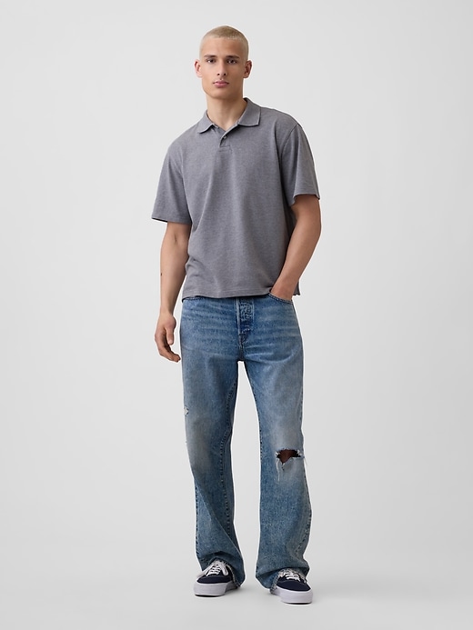 Image number 2 showing, Relaxed Pique Polo