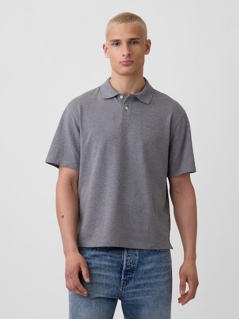 Relaxed Pique Polo
