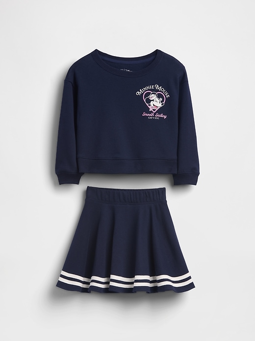 Image number 1 showing, Gap × Disney Baby & Toddler VintageSoft Terry Skort Outfit Set