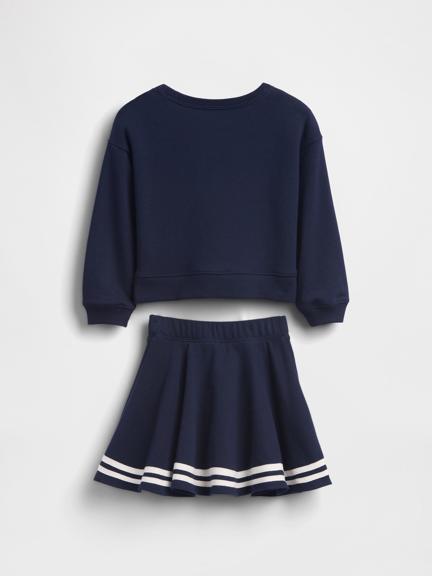 Комплект одежды для малышей Gap × Disney VintageSoft: махровая юбка-шорты, цвет: Тёмный Ночной — фото 2