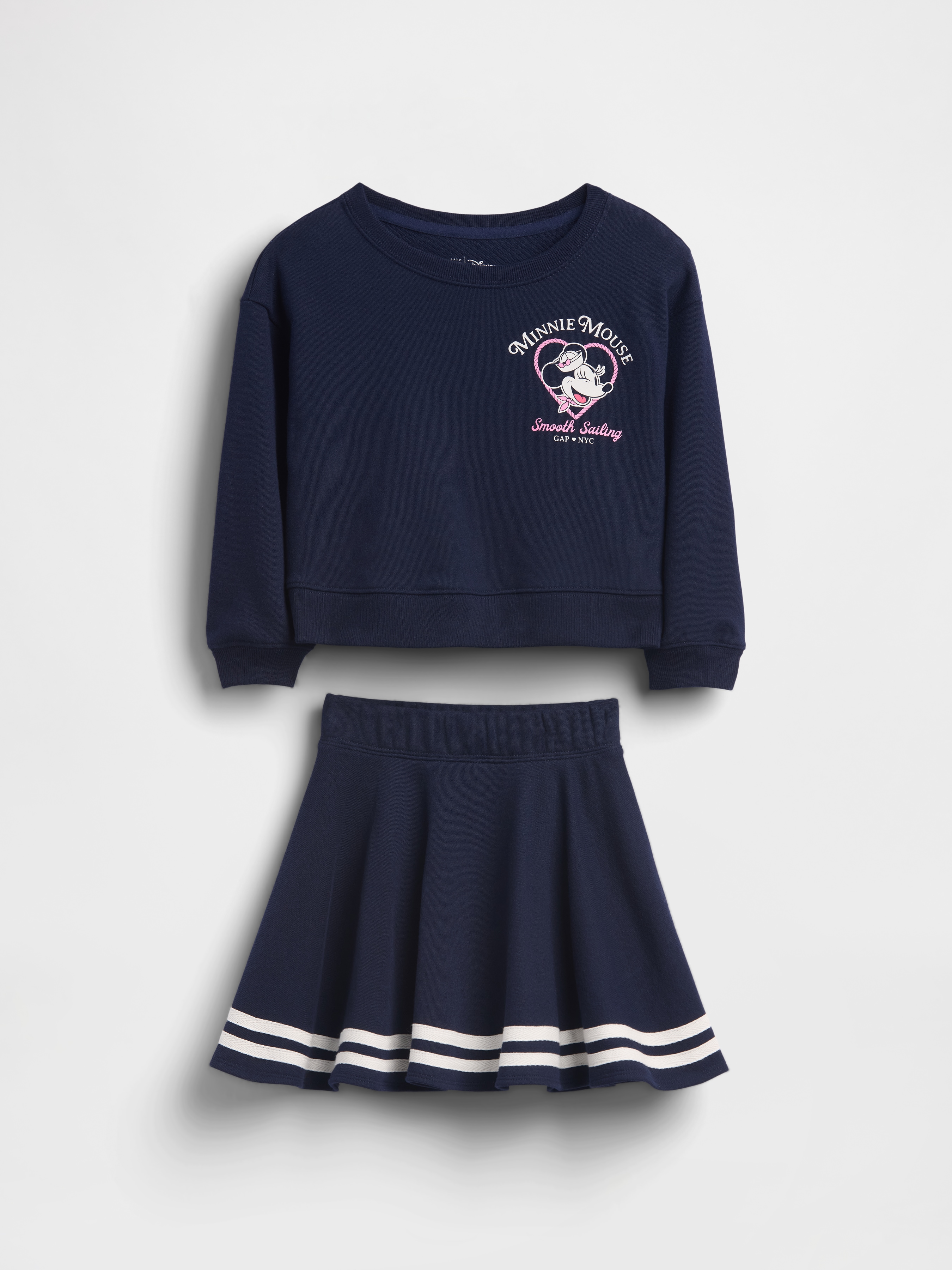 Gap × Disney Baby & Toddler VintageSoft Terry Skort Outfit Set